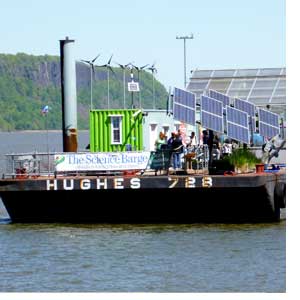 Yonkers Science Barge - photo: Donna Davis
